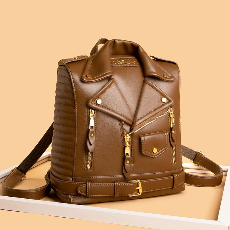 Fashion Backpack Women - European / American Fashion Rivet Personalized