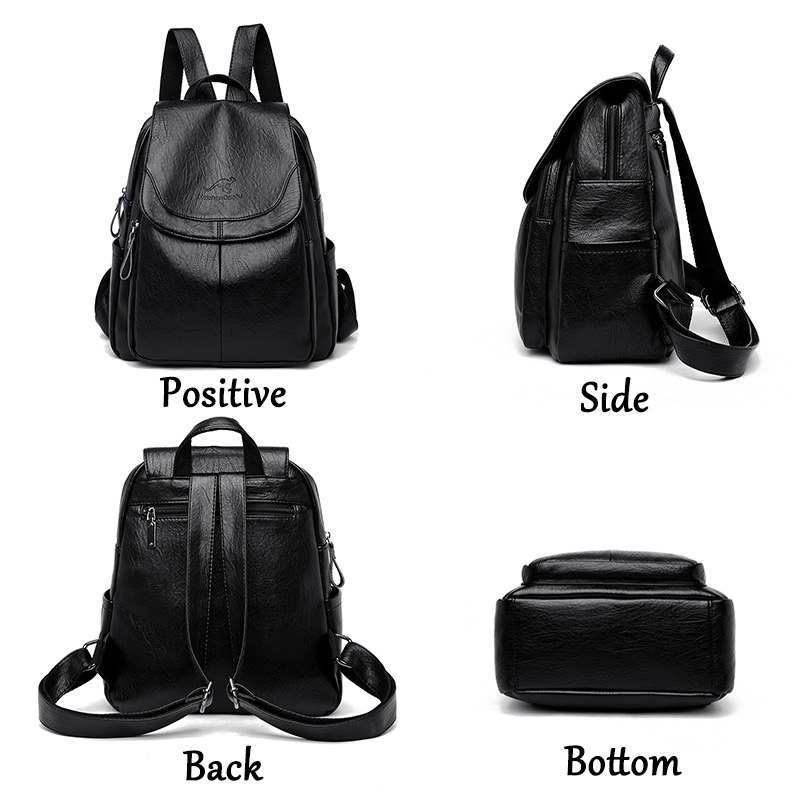 Vintage Soft Leather Backpack  - Fashion Backpack Women 评论和价格