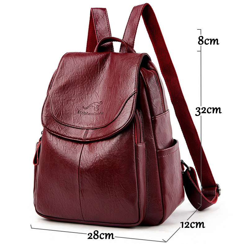 Vintage Soft Leather Backpack  - Fashion Backpack Women 评论和价格