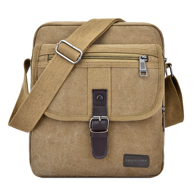 Canvas bag men's one shoulder  - Canvas Backpack Casual 评论和价格