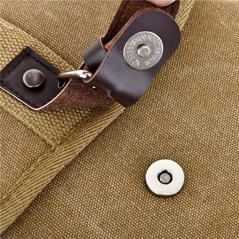 Canvas bag men's one shoulder  - Canvas Backpack Casual 评论和价格
