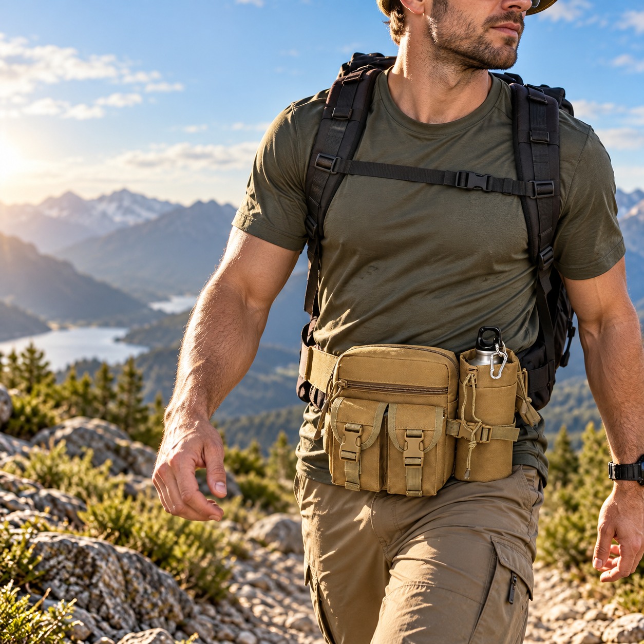 Multifunctional Tactical Fanny - Hiking Backpack Waterproof 评论和价格