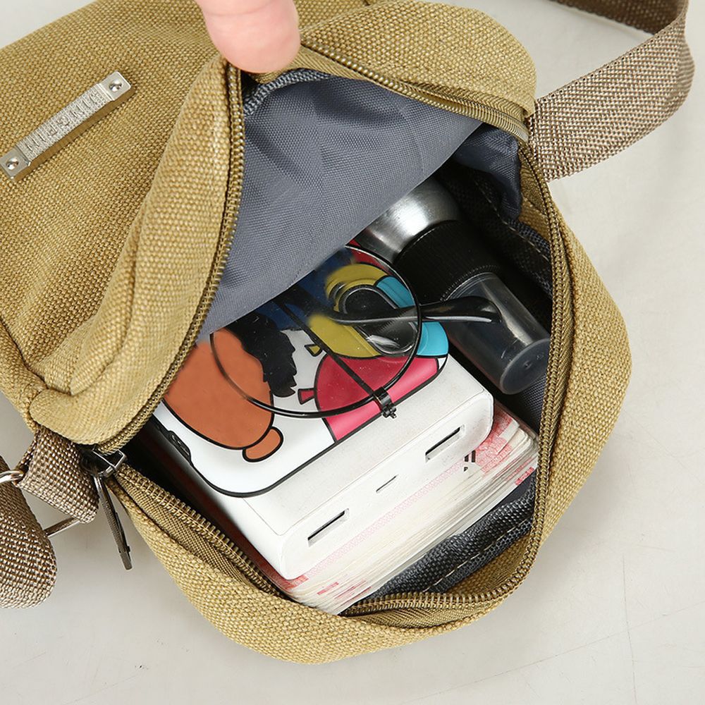 Simple Convenient Phone Handba - Canvas Backpack Casual 评论和价格