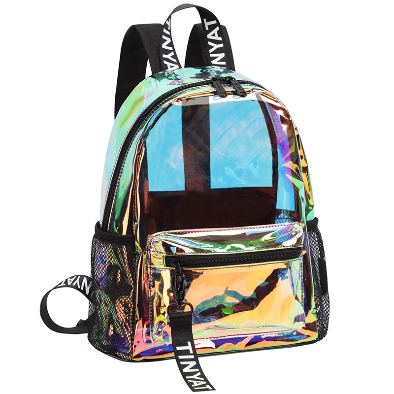 TINYAT PVC Clear Backpacks for - Fashion Backpack Women 评论和价格